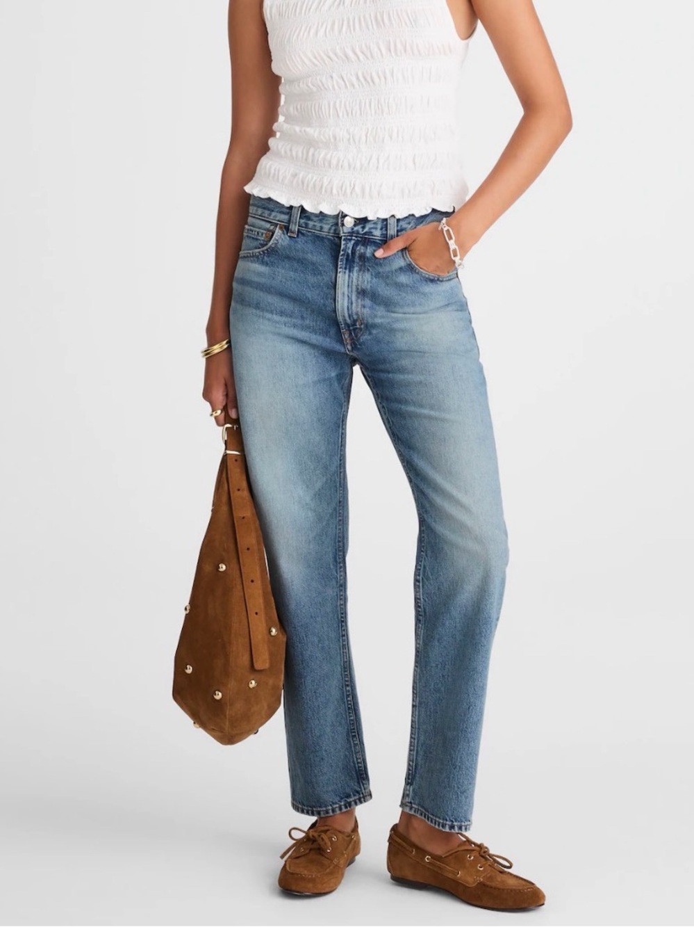 NWT Madewell The Low Slung Taper Jeans